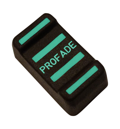 Turquoise Profade Progrip audio fader knob